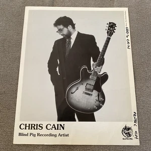 Chris Cain Press Photo 8x10”. - Picture 1 of 2