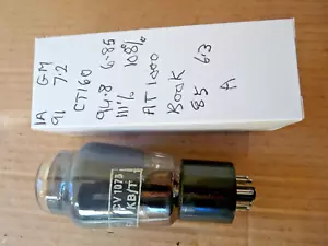 Tungsram CV1075 KT66 USED A Valve Tube AT1000 Tester JAN24A - Picture 1 of 3