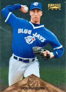 1996 Pinnacle Foil #311 Erik Hanson - Picture 1 of 1
