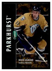 2002-03 Parkhurst Gold #74 David Legwand preds #3/10 (ref 114882)