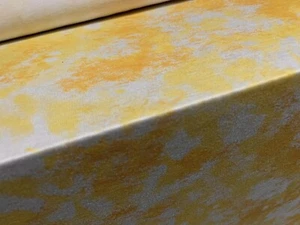 Viscose Spandex Stretch Jersey Fabric, Per Metre - Tie Dye Print - Gold - Picture 1 of 3