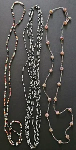 3 x XXL Vintage Halskette Mode Schmuck Auflösung Hingucker Party Festival  - Bild 1 von 9