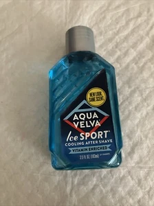 Aqua Velva Cooling Men’s After Shave,Ice Sport VitaminE and Pro VitaminB5 3.5Oz - Picture 1 of 2
