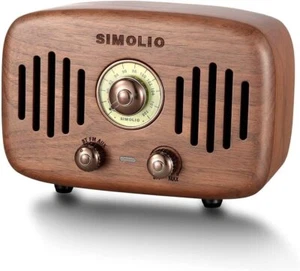 Vintage Radio Retro Bluetooth Speakers Loud And Powerful 2x8w Ultimate Stereo So - Picture 1 of 6