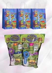 TMNT Ninja Turtles party favour packs x 12 LAST CHANCE - Picture 1 of 3