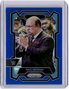 Paul Heyman 2024 Panini Prizm WWE Blue Prizm #121 WWE Smackdown #050/199 - Foto 1 di 2