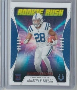 JONATHAN TAYLOR '20 ROOKIES & STARS ROOKIE RUSH ROOKIE CARD-AFFERRA QUESTA DOLCE CARTA - Foto 1 di 12