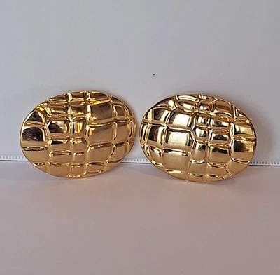 M. J. Carroll Shield Earrings - Image 1 of 4