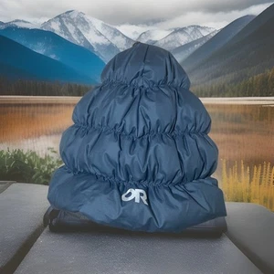 Outdoor Research Transcendent Down Beanie Nimbus L/XL Blue 650 Fill New NWT - Picture 1 of 6