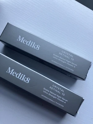 (NEW) Medik8 CRYSTAL RETINAL 10 (Deluxe Sample 4ml) x2 so 8ml in total