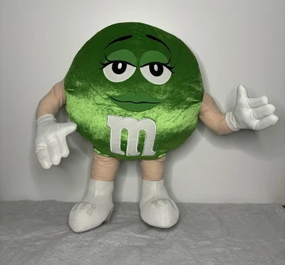 Peluche grande verde M&M GEMMY niña mujer 26" alto posable - exhibición/figura Foto 1 de 4