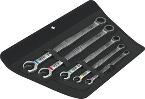 Wera 05020380001 - Joker Kombi-Knarrenschlüssel eXtra lang 5-tlg Schraubenschlüssel Rolle - metrisch - Bild 1 von 8