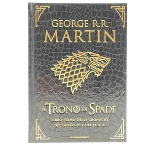 George R.R. Martin IL TRONO DI SPADE Libro Primo Edizione PELLE DI DRAGO - Imagen 1 de 9