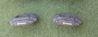 15-20 Charger black Brembo Rear Pair Left LH Right RH Brake Calipers OEM Factory - Image 1 of 4