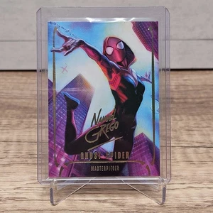 2024 Marvel Masterpieces #72 Ghost-Spider Gold Signature Tier 3 (01) - Picture 1 of 2