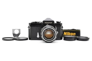 Nikon Nikomat FTN Black Nikkor-S 50mm Tested, New Seals Japan 【Exc+5】 5364 - Picture 1 of 17