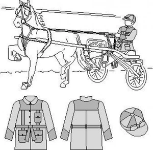 Suitability 6800 Roadster Silks Equestrian Sewing Pattern - Picture 1 of 1