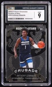 Anthony Edwards 2020-21 Panini Chronicles #528 RC / Crusade (CGC 9) - Picture 1 of 2