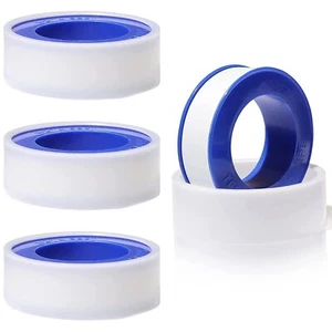 3 X Cinta de Sellado Roscada de Teflón PTFE Adhesiva Plomeros Impermeable 10m x 12mm - Imagen 1 de 4