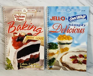 Juego de 2 libros para hornear y postre Duncan Hines & Jell-O  - Imagen 1 de 5