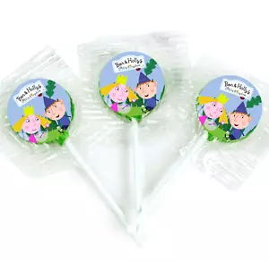 24 Ben and Holly's Little Kingdom 1.67" Sticker Labels for Bag Party Favor - Picture 1 of 1