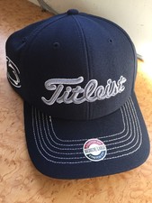 NEW Titleist Penn State Golf Stretch Fitted Hat Navy M/L Medium/Large