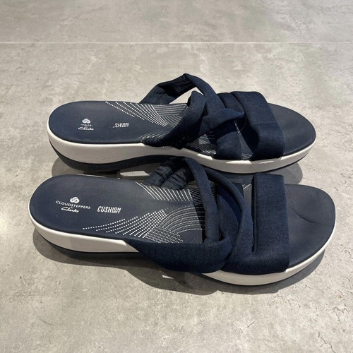 Clarks sandalo donna Arla Coast blu UK 7