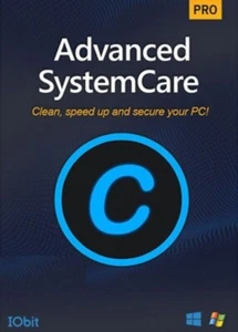 Najnowszy iObit Advanced SystemCare Pro 18 3 PC, licencja 1 rok, Tuneup PC - Zdjęcie 1 z 6