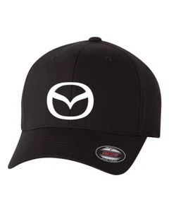 MAZDA Motor Flex Fit HAT FREE SHIPPING Choose Your Size and Color - Picture 1 of 6