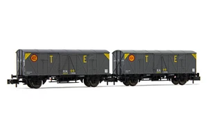 ARNOLD HN6483 Spur N gedeckte Güterwagen, 2 Wagen, R.N., Ep.III, OVP, KKK, NEU - Bild 1 von 4