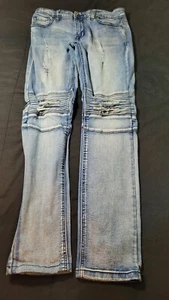 Kilogram Jeans Men's Size 32 Blue Denim Distressed Preowned - Picture 1 of 9