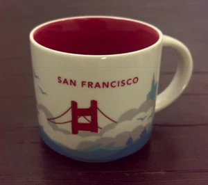 Starbucks San Francisco You Are Here YAH Collection 14oz Kaffeebecher Tasse 2015 - Bild 1 von 5