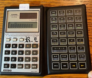 Vintage 1984 Casio FX-451M SOLAR POWER Scientific Calculator -- TESTED/MORE (3) - Picture 1 of 8