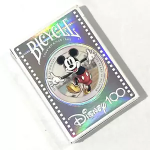 Carte da gioco Bicycle Disney Pixar edizione limitata 100 anni anniversario Topolino - Foto 1 di 8