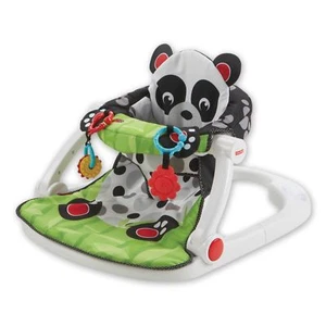 Asiento de piso Fisher-Price Panda Paws, silla de asiento para bebé - Imagen 1 de 5