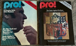 Vintage PRO! GAMEDAY Souvenir Magazines CHICAGO BEARS Edition 1976 NFL Football - Picture 1 of 1