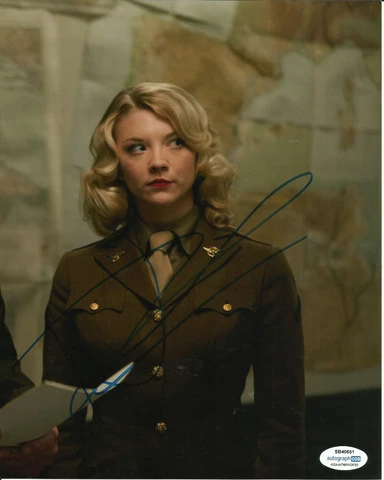 NATALIE DORMER SIGNED AGENT CARTER PHOTO FILM AUTOGRAPHS ALSO ACOA (1) Cover