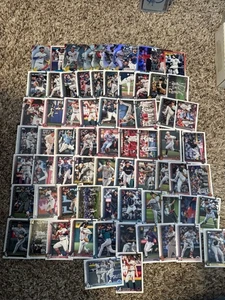 2025 Topps Baseball Series 1 /2 Vets- Rookies- Inserts - 72 Card Lot - Picture 1 of 6