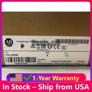 New AB 1769-L30ERM CompactLogix 1MB Motion Controller 1769L30ERM US Free Tax - Picture 1 of 3