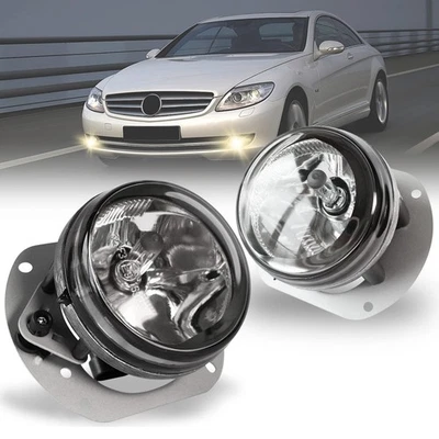 Pair Fog Lights For 2007-2013 Mercedes Benz (W204 C250 C300 C350 C63) Foto 1 de 4