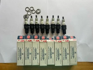 NOS AC Fire Ring Spark Plug 43N Corvette Camaro Chevelle Chevrolet 396 402 427 - Picture 1 of 6