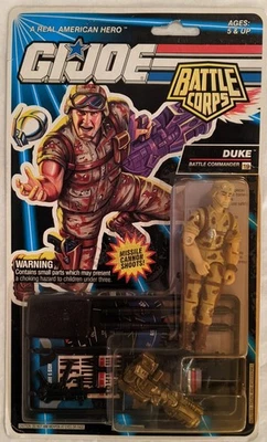 GI Joe Battle Corps #19 DUKE 3.75” Action Figure Hasbro 1992 New - Image 1 of 4