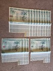 Mexico  Banco Central Mexicano- 1903 - 1905 -1908   TOTAL OF 14   "blueberry"  
