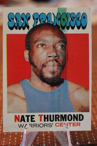 1971 Topps Basketball NATE THURMOND #131 - San Francisco Warriors - Picture 1 of 2