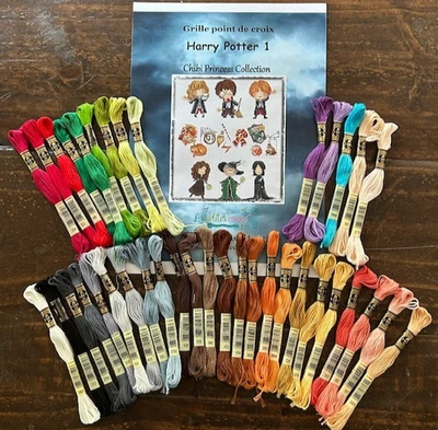 Bolso de hilo dental Harry Potter contado punto de cruz patrón NUEVO *sin tela* Foto 1 de 4