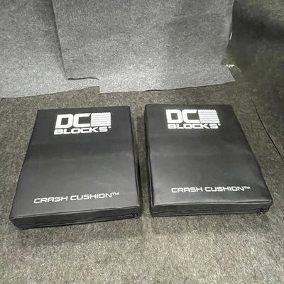 ABMAT Crash Cushions for DC Blocks Weightlifting Drop Pads, Black Qty 2 - Image 1 of 4