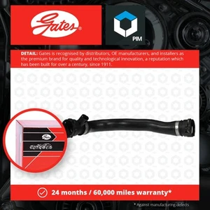Radiator Hose fits BMW 740 E65 4.0 Lower 05 to 08 N62B40A Coolant Gates Quality - Picture 1 of 2