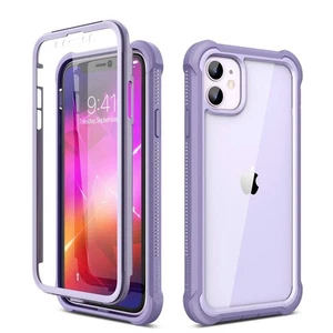 iPhone 11 Hülle mit Displayschutz Klar Robust 360 Full Body Schutz Sh... - Bild 1 von 8