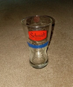Vintage Schmidt Brewing Company Beer Glass Brewery Barware for Pitcher - Bild 1 von 3