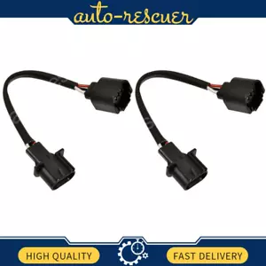 Headlight Wiring Harness 2x for 2005-2012 Ford Mustang - TechSmart - Picture 1 of 4